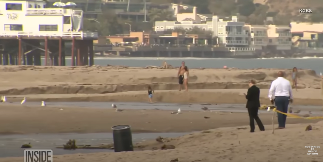 Un tonneau contenant le corps d'un homme noir s'est flotté sur la plage de Malibu Lagoon State Beach le 31 juillet 2023, provoquant une enquête de la police | Source : YouTube/Inside Edition