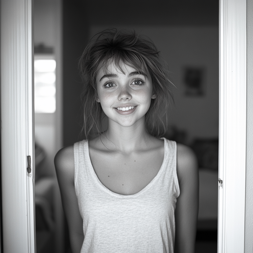 Une femme heureuse | Source : Midjourney