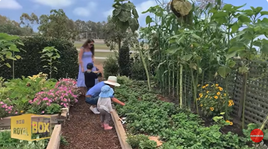 La princesse Lilibet, Meghan Markle, le prince Archie et un ami de la famille, extrait d'une publication datée du 15 décembre 2022 | Source : Youtube/@LMT