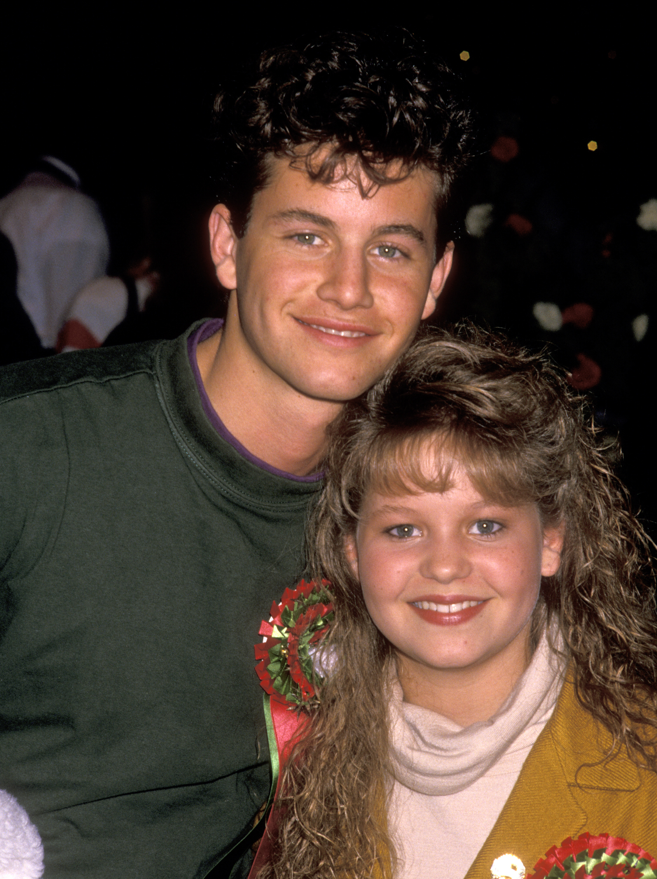 Kirk et sa sœur Candace Cameron le 27 novembre 1989 | Source : Getty Images