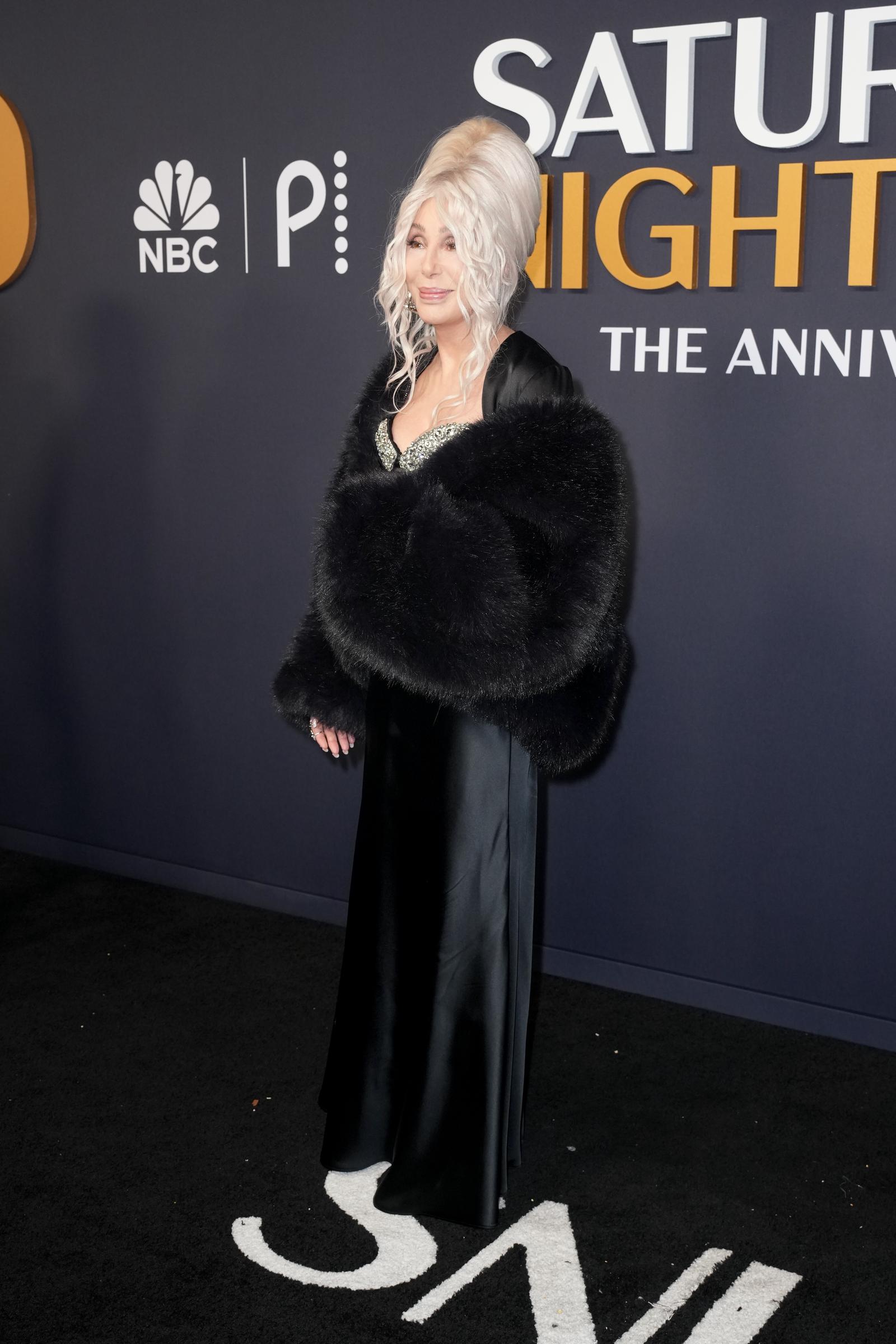 Cher assiste au "SNL50 : The Anniversary Special" au 30 Rockefeller Center à New York City, le 16 février 2025 | Source : Getty Images