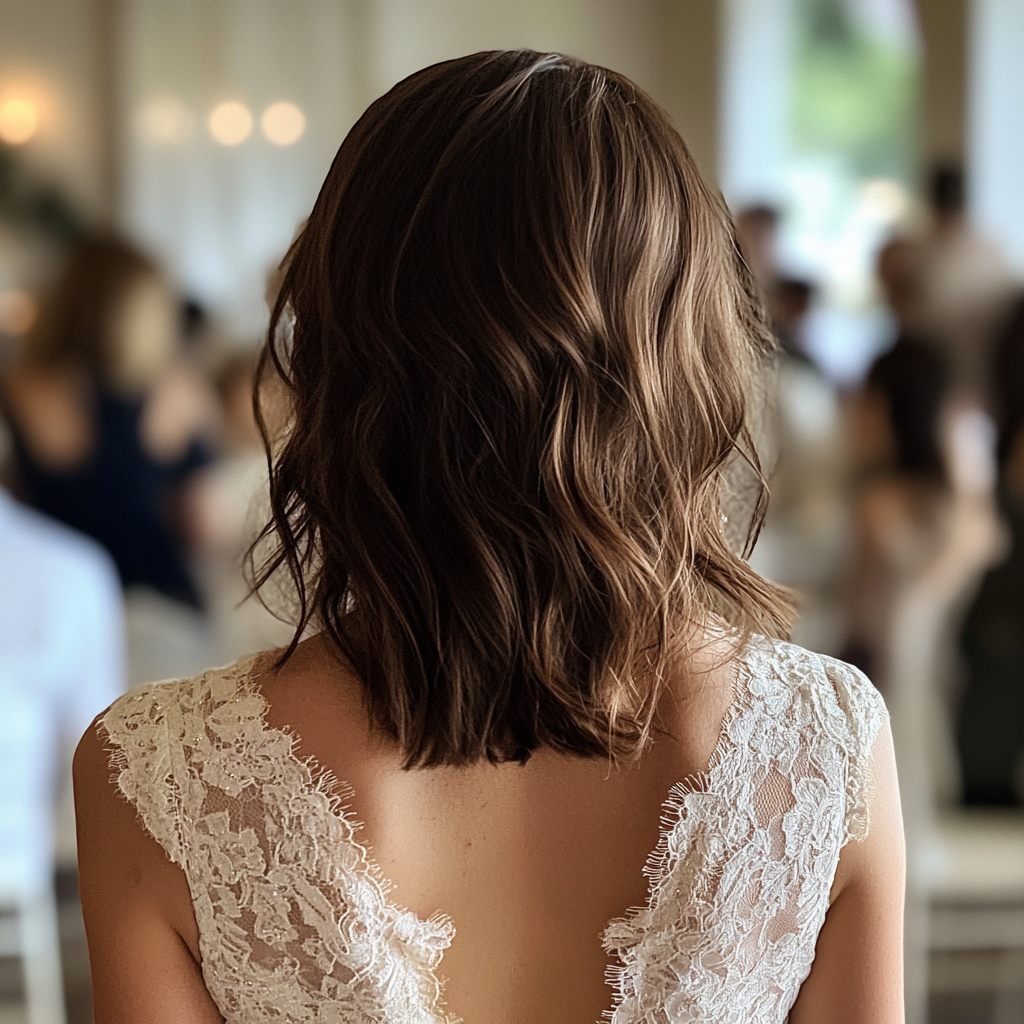Une mariée qui s'éloigne | Source : Midjourney