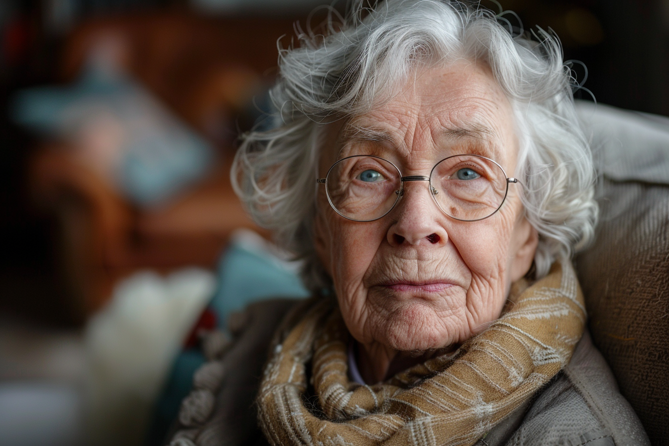 Une femme âgée attentionnée | Source : Midjourney