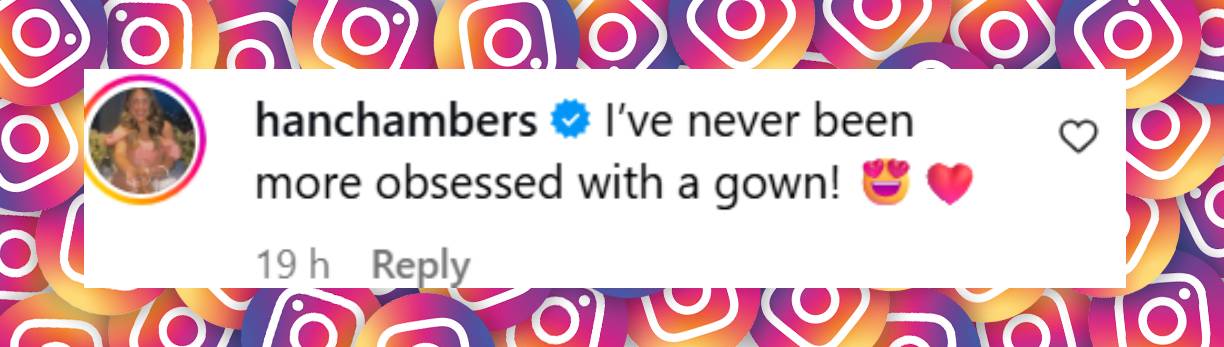 Commentaire d'une fan datant du 3 août 2025 | Source : Instagram/officialmelb