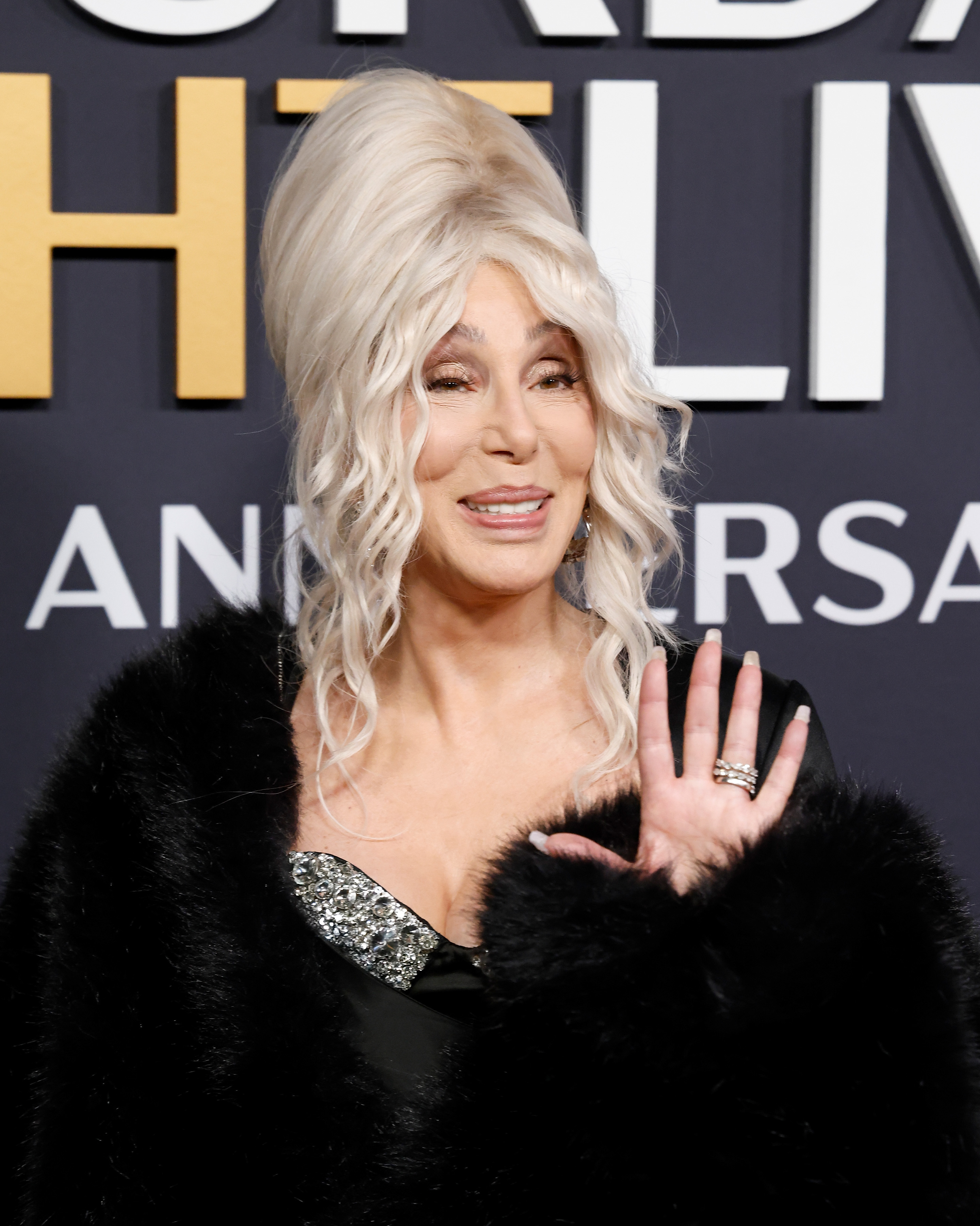 Cher à New York, le 16 février 2025 | Source : Getty Images