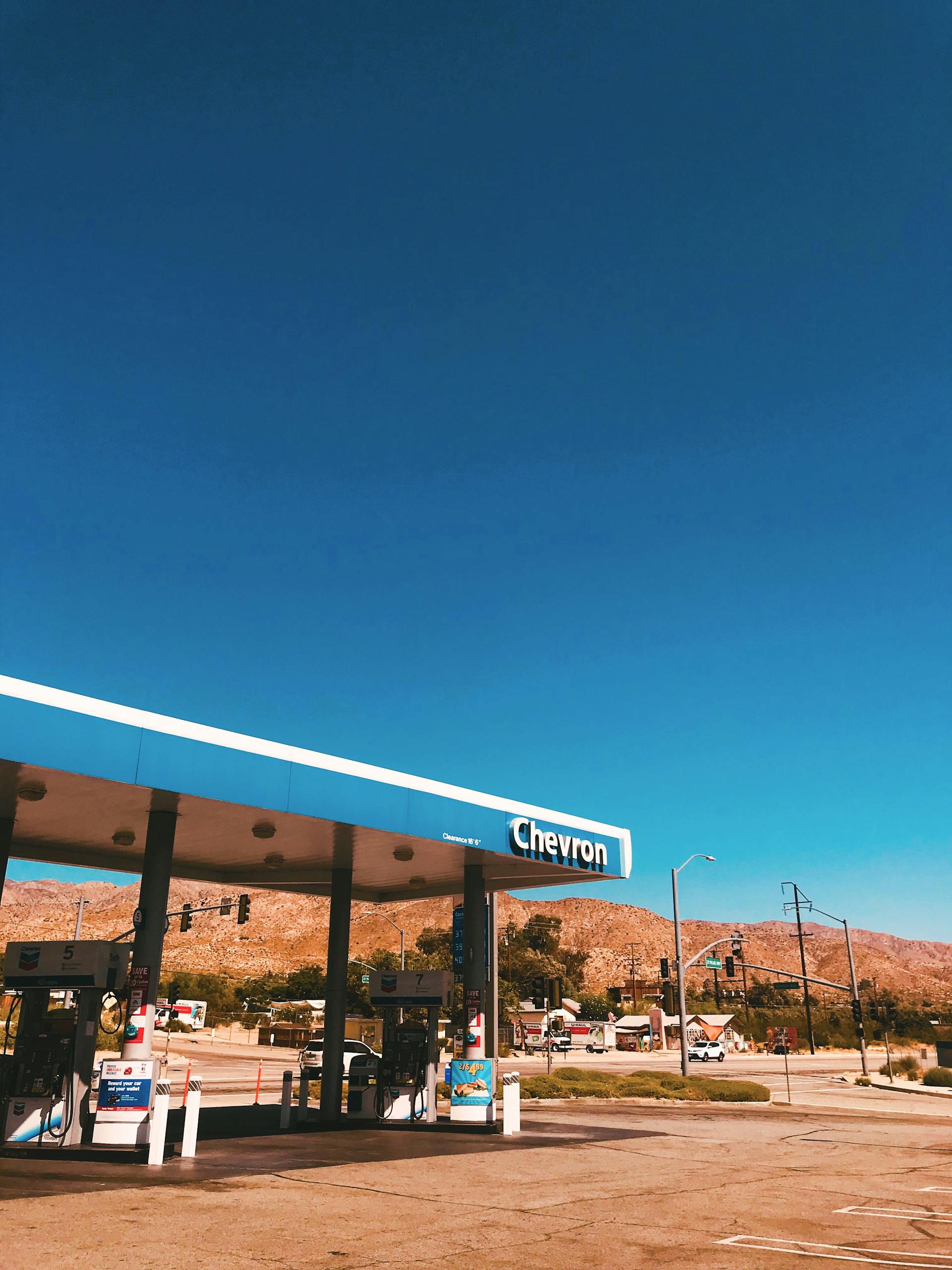 Une station-service | Source : Pexels