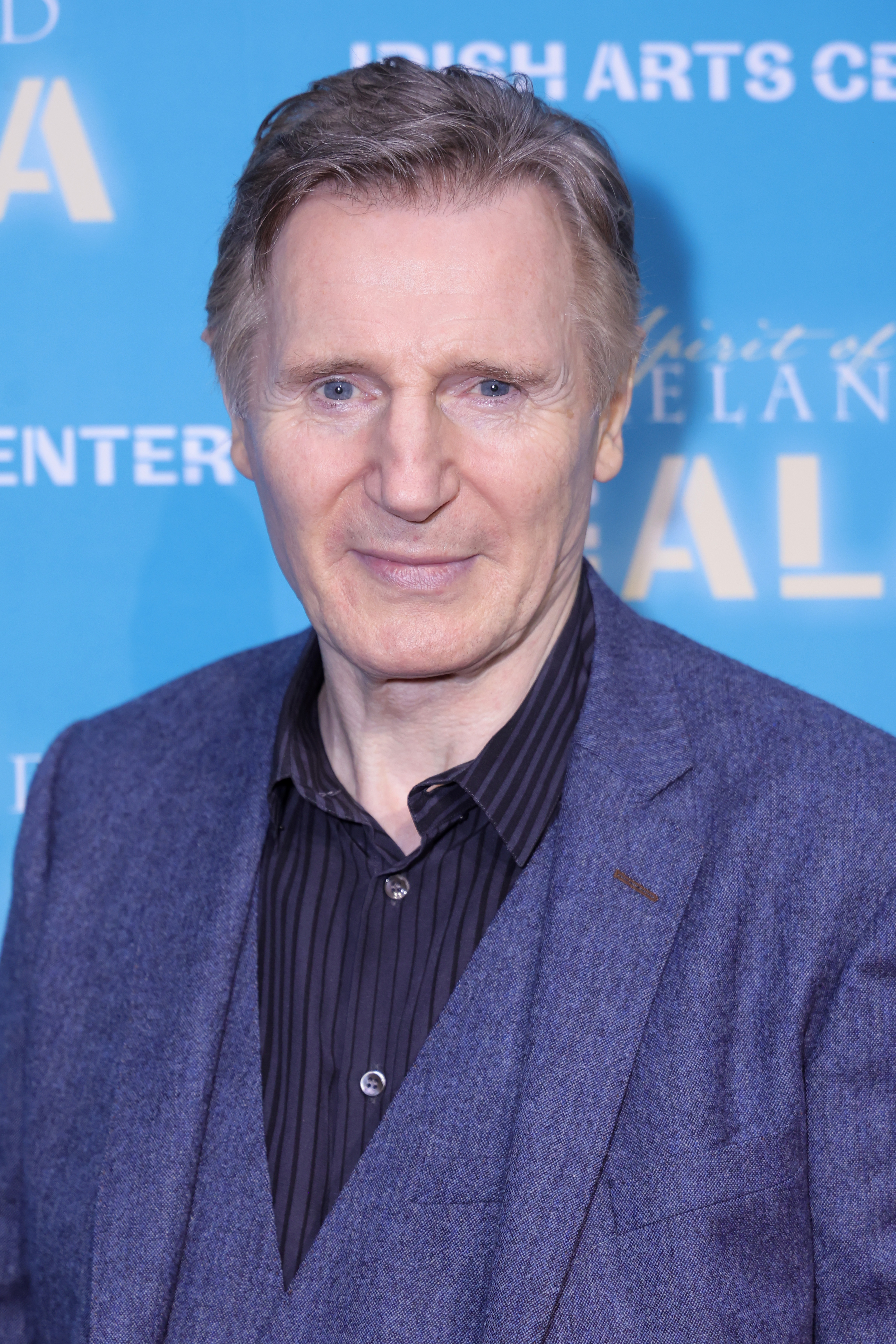 Liam Neeson en novembre 2023 à New York. | Source : Getty Images