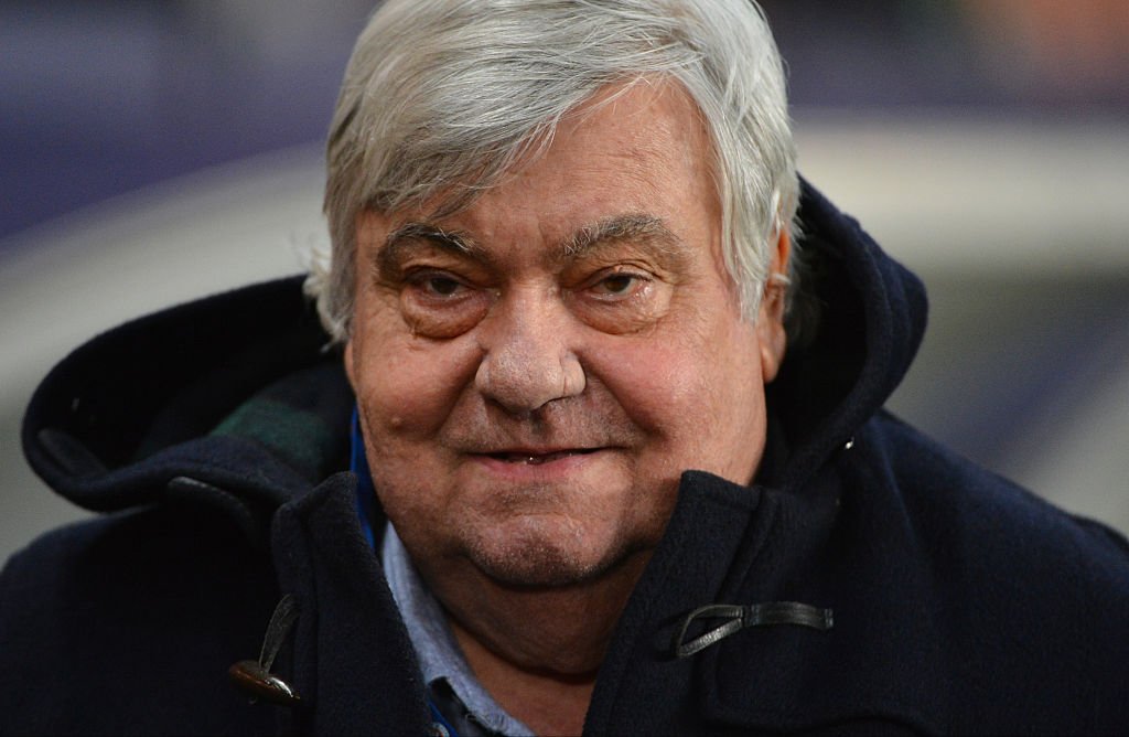 Louis Nicollin de Montpellier lors du match de football de première division française, Paris Saint-Germain contre Montpellier HSC au Parc des Princes à Paris, France, le 29 mars 2013. | Photo : Getty Images