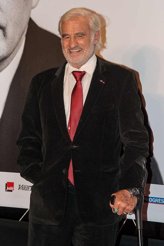 Jean-Paul Belmondo à Lyon au 7ème festival du film Lumière. l Source: Getty Images
