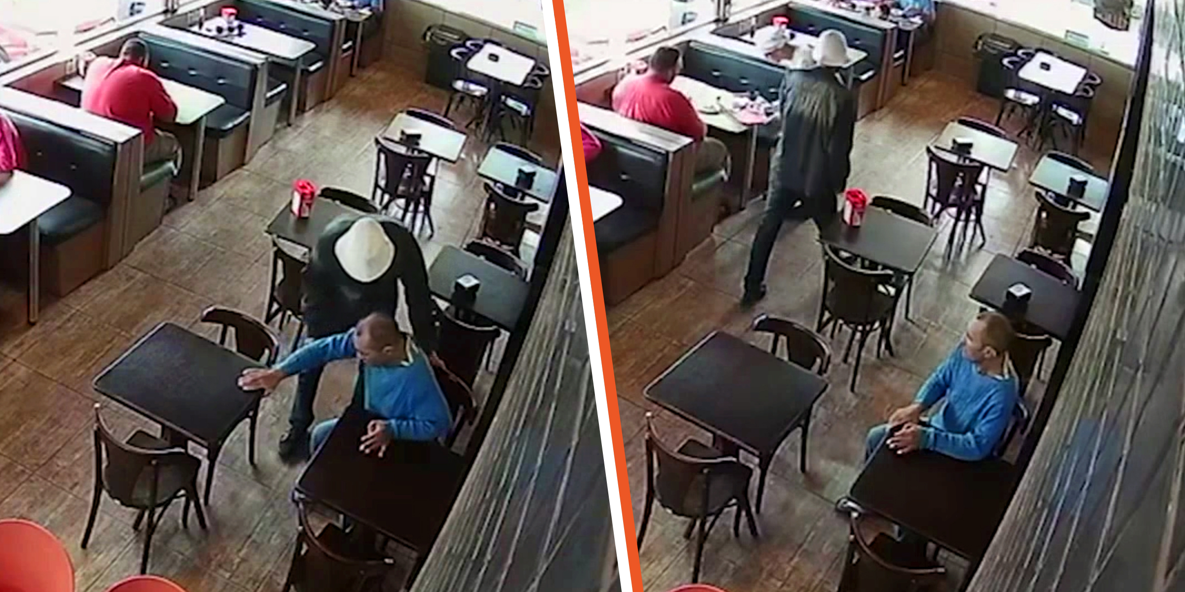 Un homme abandonne son père dans un restaurant | Source : facebook.com/bandjornalismo