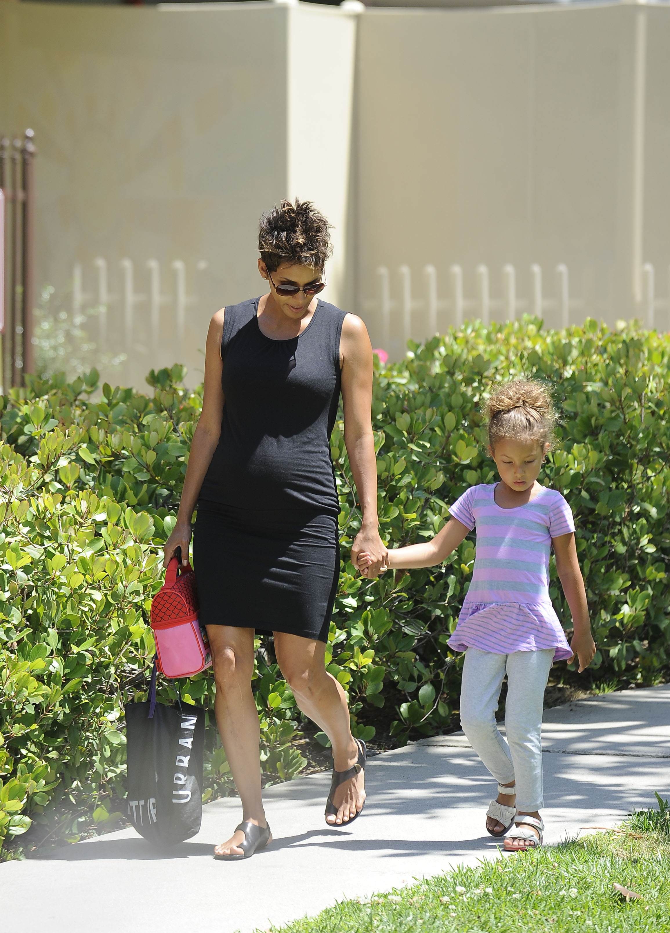 Halle Berry et sa fille, Nahla Ariela Aubry, vues en 2013 | Source : Getty Images