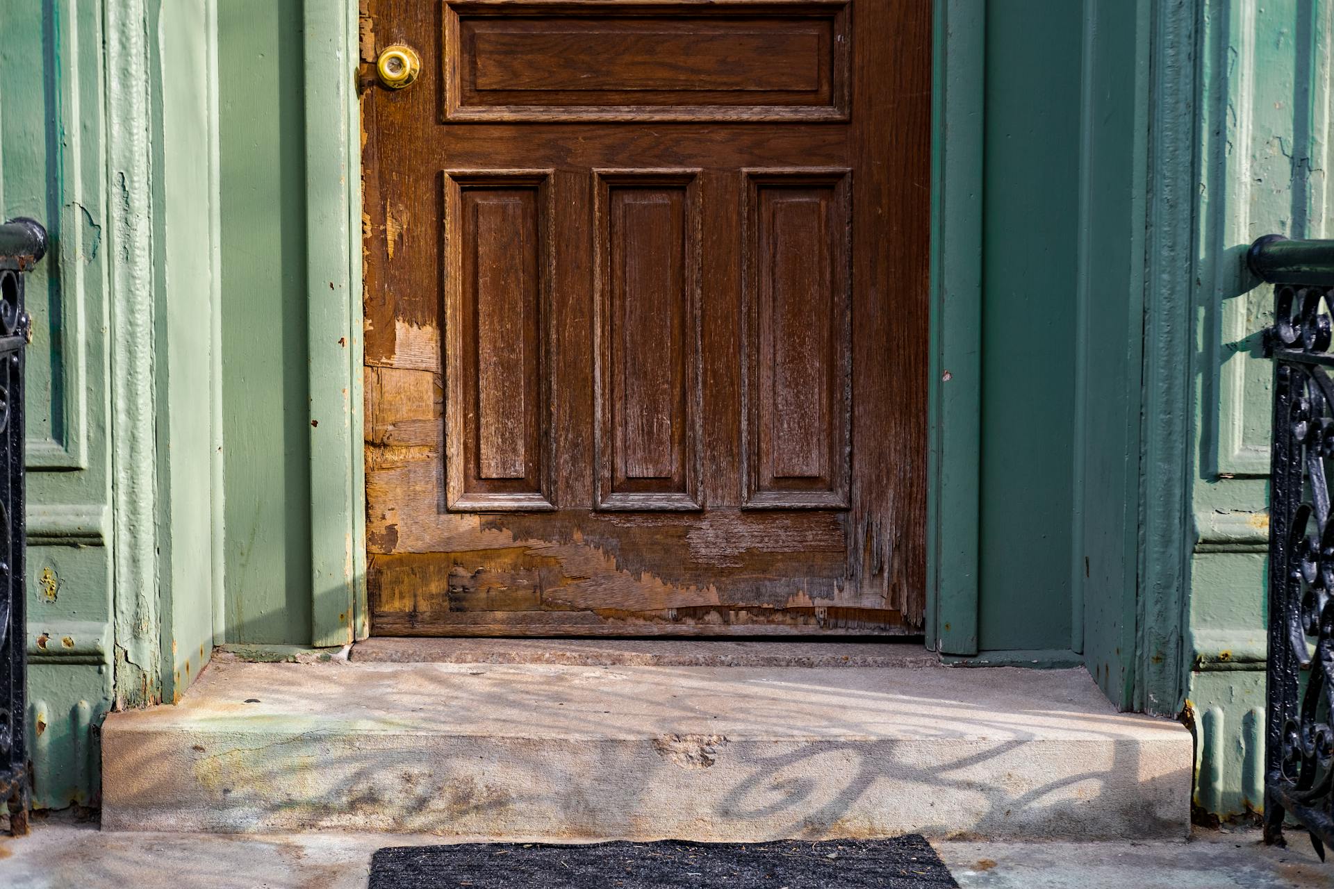 La porte d'entrée d'une maison | Source : Pexels