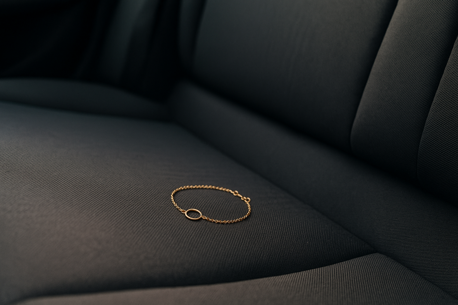 Un bracelet sur le siège arrière d'une voiture | Source : Sora