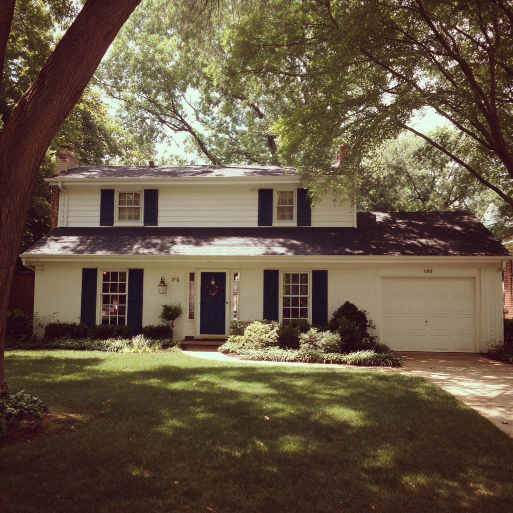 L'extérieur d'une maison | Source : Midjourney