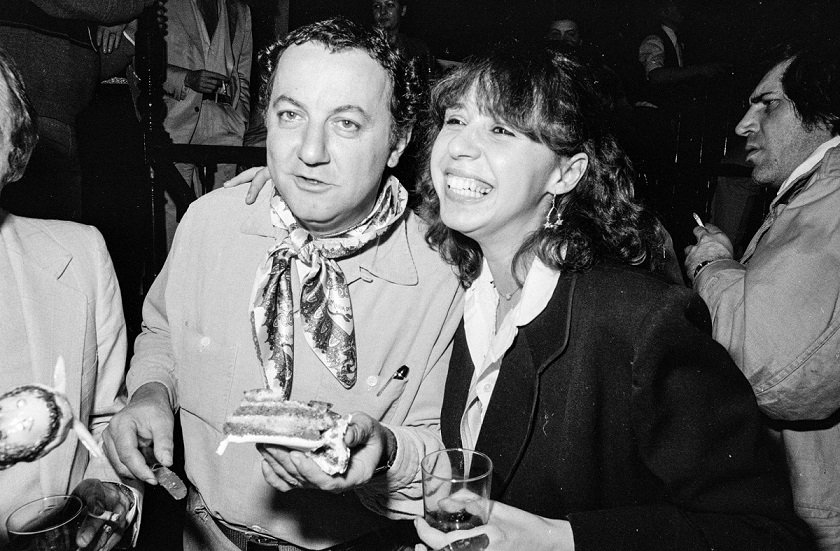 L'humoriste Coluche et son épouse Véronique Colucci | Photo : Getty Images