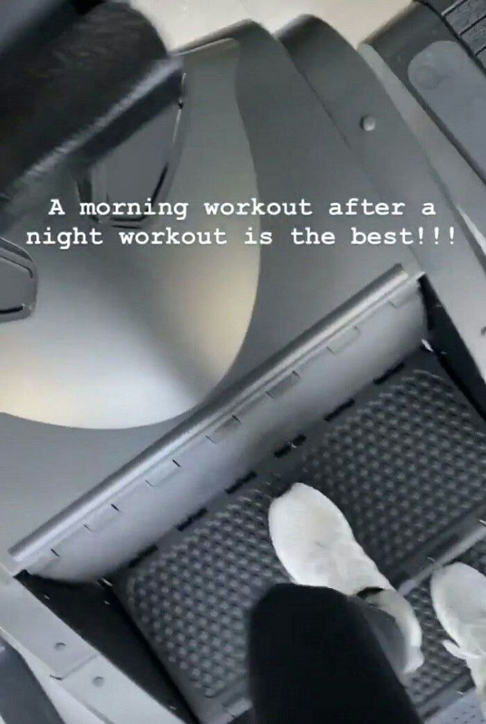 Kim Kardashian partage sa routine d'entraînement matinale sur une machine Stair Master | Source: instagram.com/kimkardashian