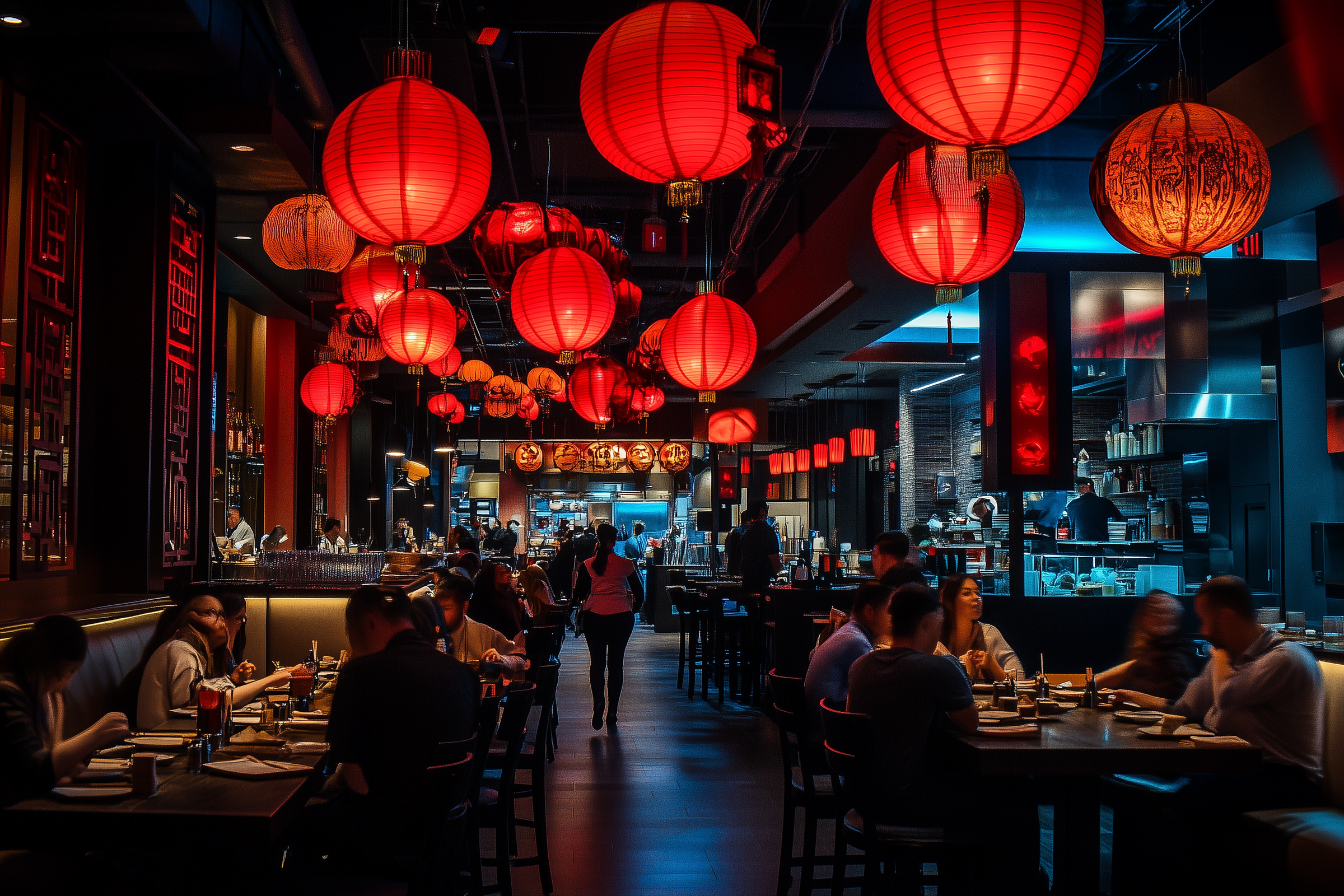 Restaurant chinois | Source : Midjourney