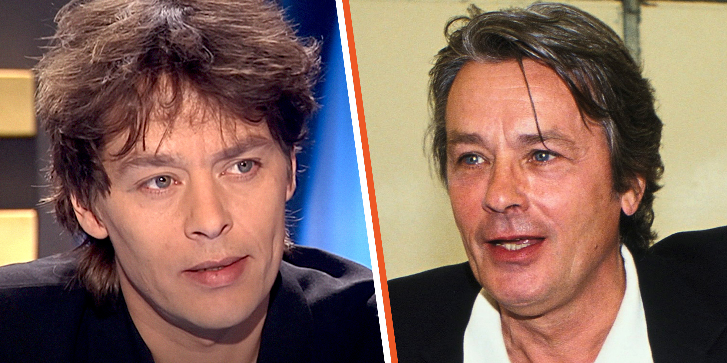 Alain Delon et Ari Boulogne I Source : Getty Images youtube.com/INAMireilleDumas