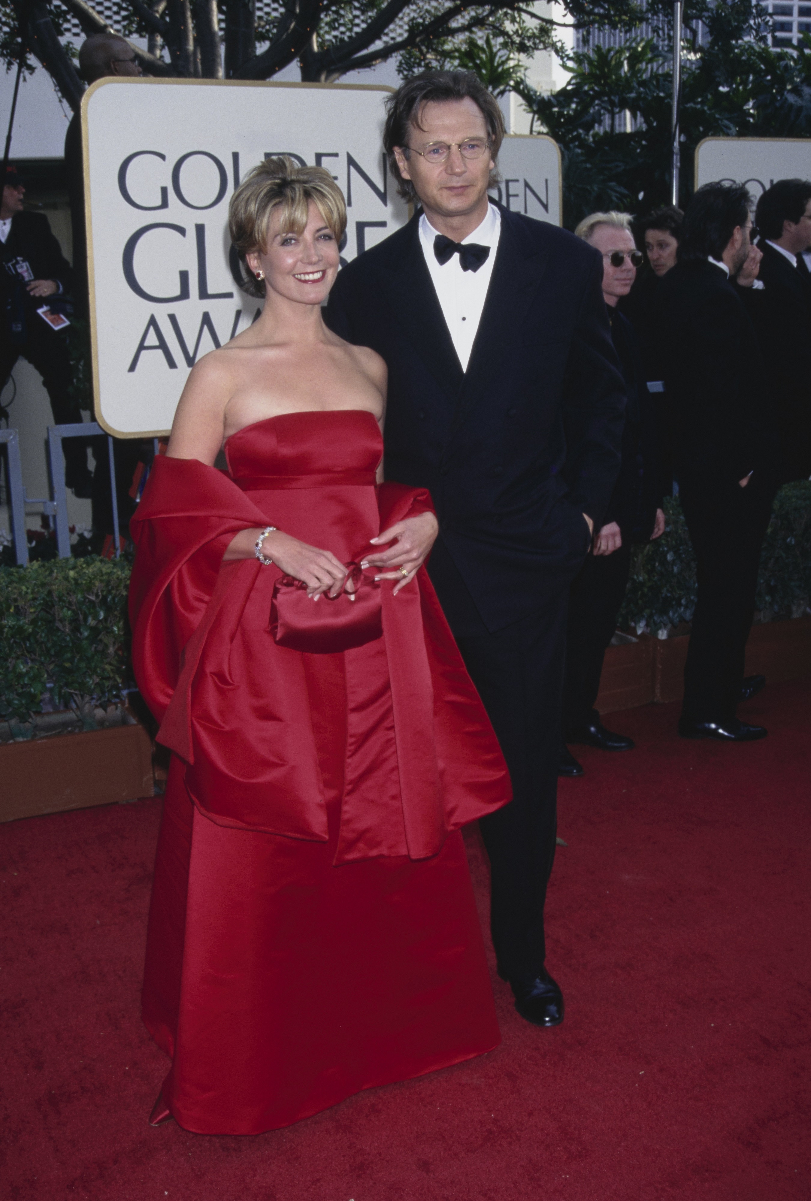 Natasha Richardson et Liam Neeson lors de la 54e cérémonie des Golden Globe Awards à l'hôtel Beverly Hilton le 19 janvier 1997 à Beverly Hills, Californie | Source : Getty Images