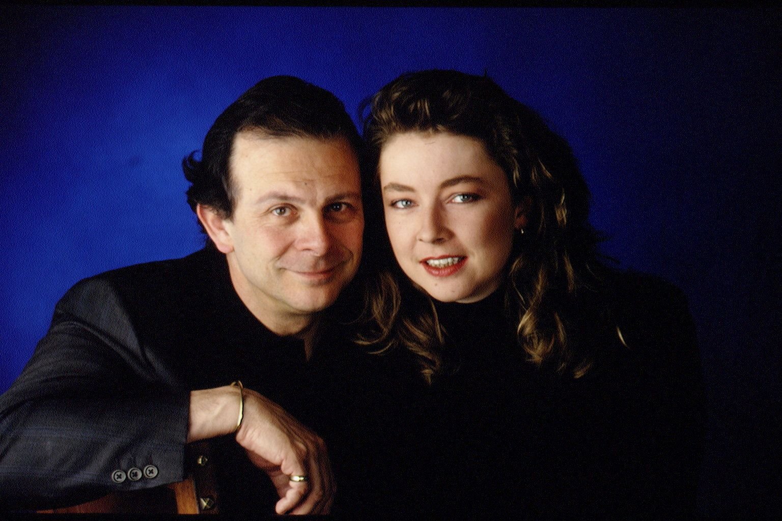 Le comédien Roland Giraud et sa fille | Photo : Getty Images