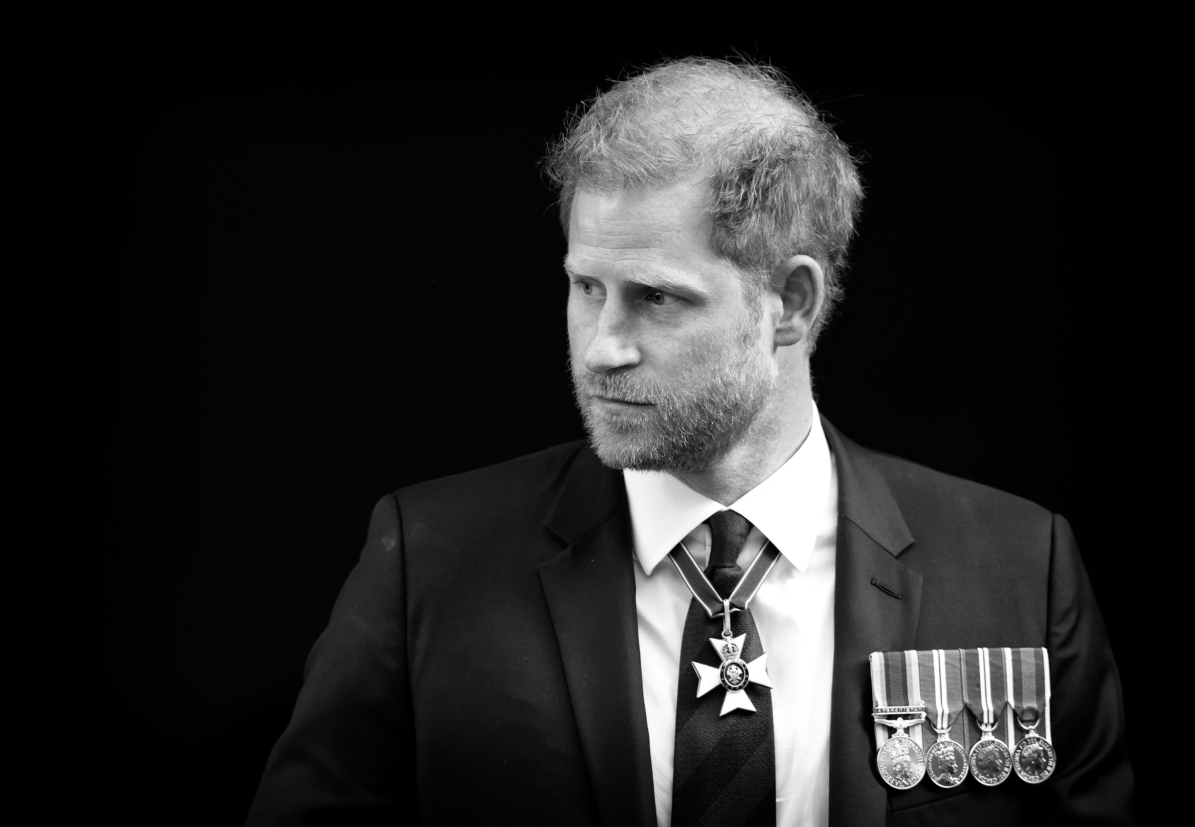 Le prince Harry lors du service du 10e anniversaire de la fondation des Jeux Invictus à la cathédrale Saint-Paul de Londres, en Angleterre, le 8 mai 2024 | Source : Getty Images