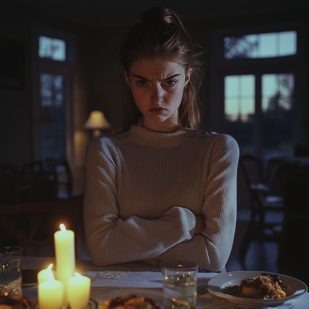 Une jeune femme en colère | Source : Midjourney