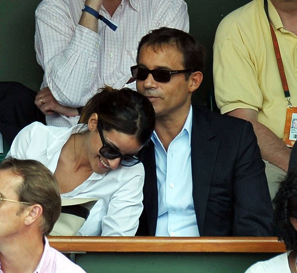 Jean-Luc Delarue et sa femme Anissa | Photo : Getty Images
