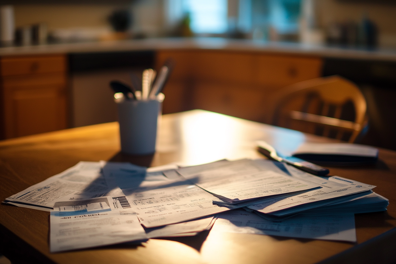 Une pile de billets | Source : Midjourney