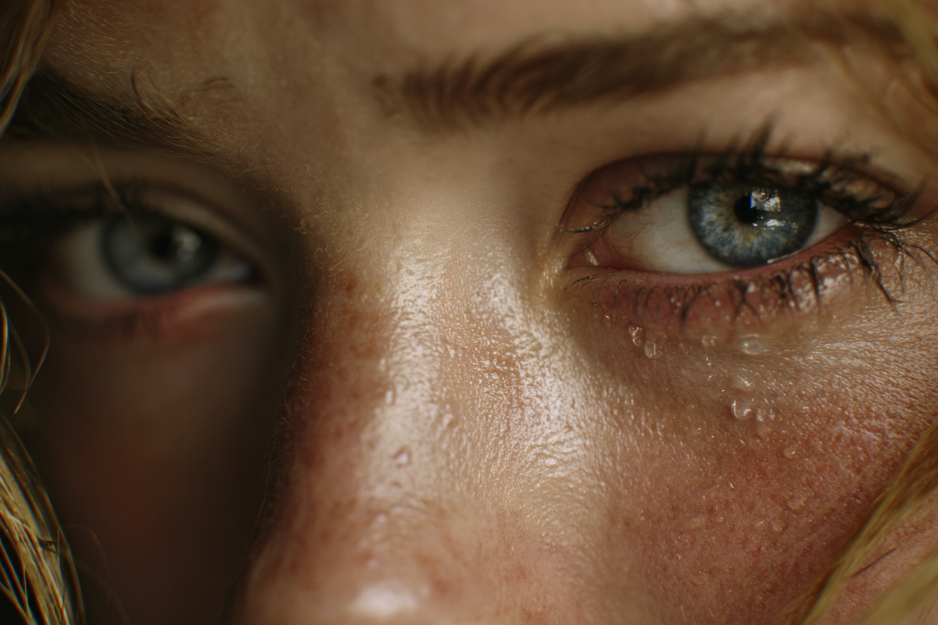 Gros plan sur les yeux d'une femme | Source : Midjourney