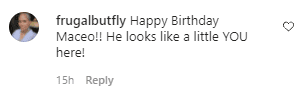 Commentaire d’un fan sur l’hommage rendu par Halle Berry à son fils pour son anniversaire. | Photo : Instagram/Halleberry