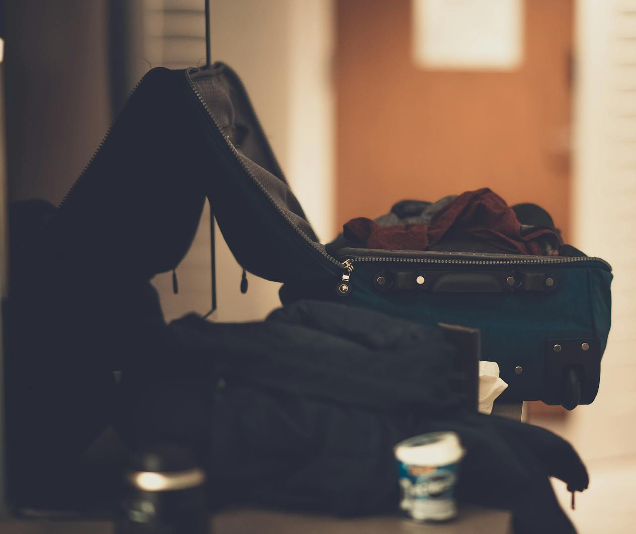 Vêtements rangés dans une valise | Source : Pexels