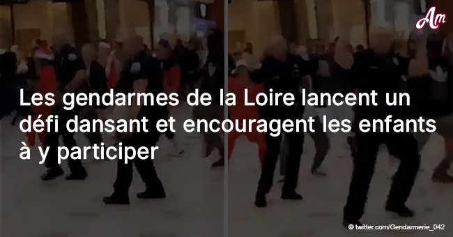 Les gendarmes de la Loire lancent un défi dansant et encouragent les enfants à y participer