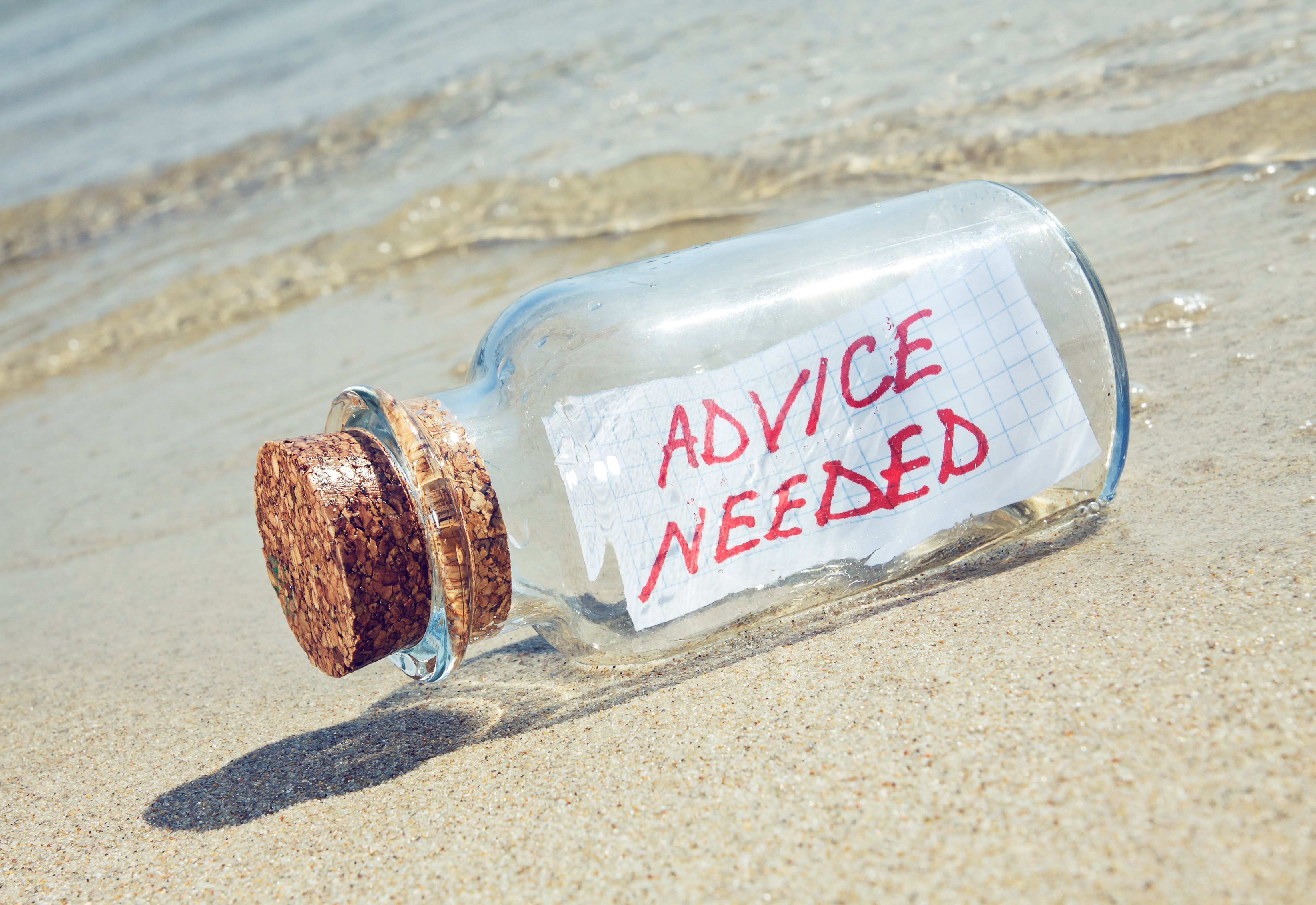 Un message dans une bouteille | Source : Shutterstock