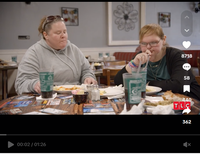 Tammy Slaton et Andrea Alton, extrait d'un post daté du 13 mai 2025 | Source : Tiktok/@tlctv
