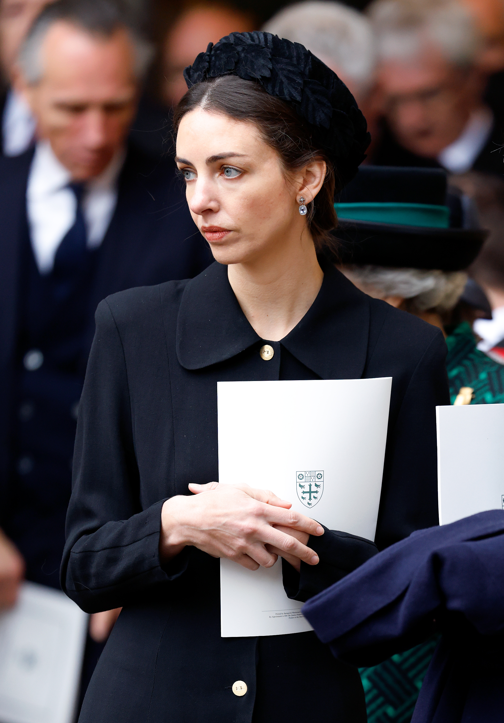 Rose Hanbury, marquise de Cholmondeley, assiste à un service d'action de grâce pour la vie du prince Philip, duc d'Édimbourg, à l'abbaye de Westminster à Londres, en Angleterre, le 29 mars 2022. | Source : Getty Images