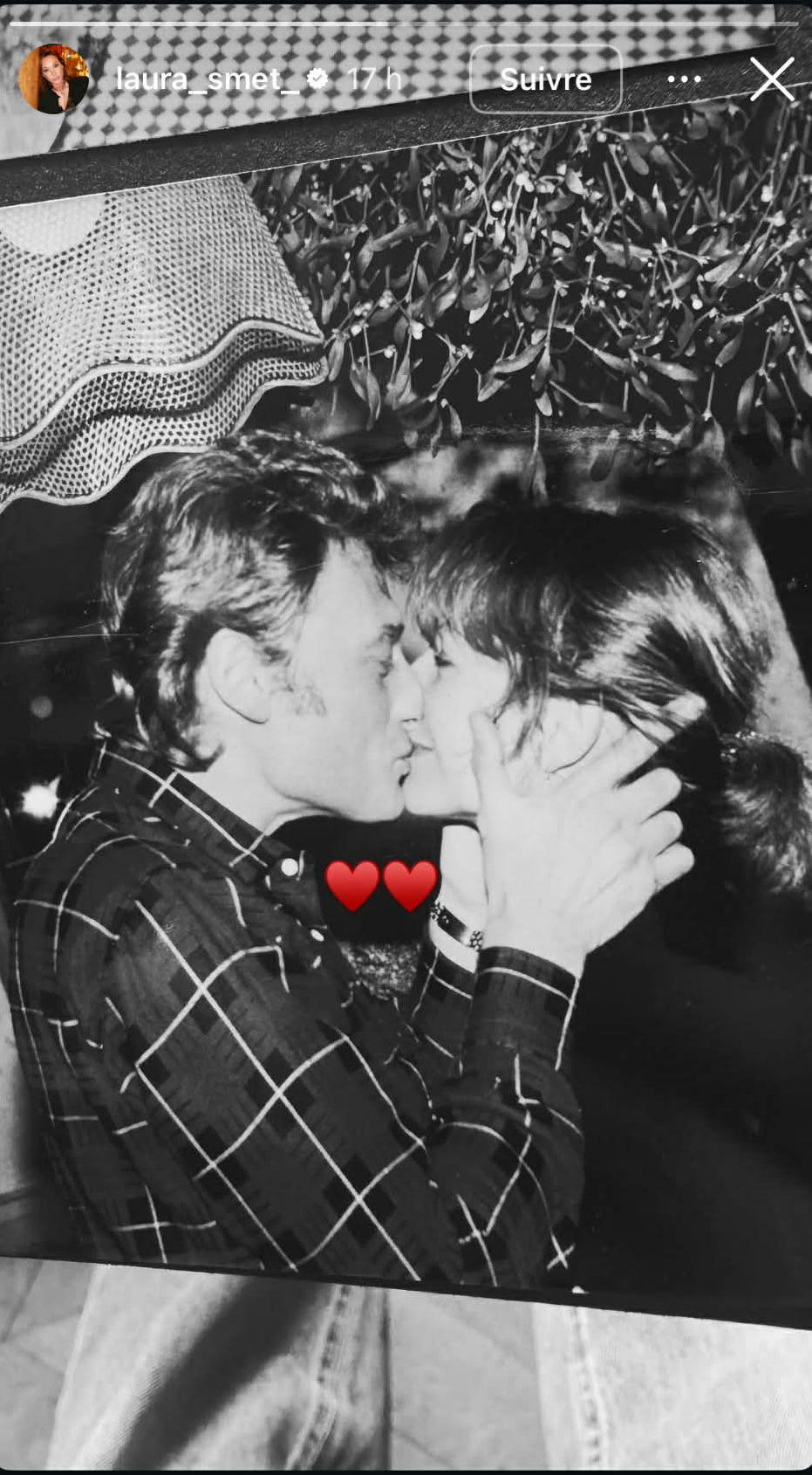 Capture d'écran de la story de Laura Smet I Source : https://www.instagram.com/laura_smet_/?g=5