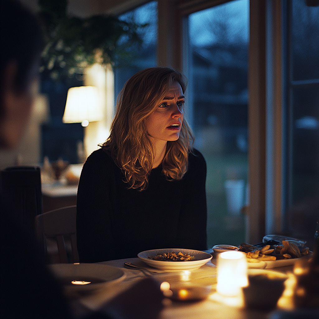 Une femme bouleversée | Source : Midjourney