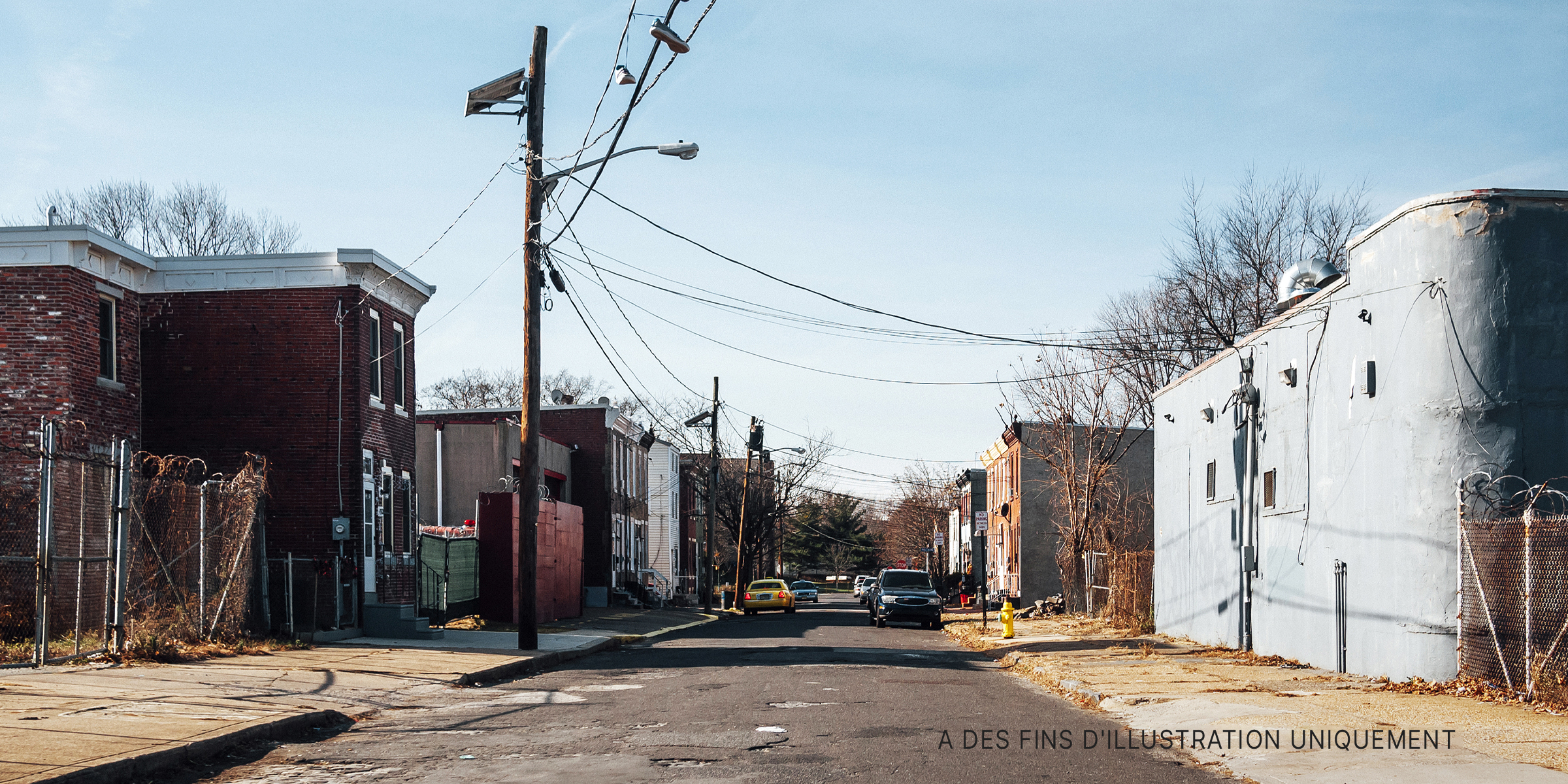 Une rue déserte | Source : Getty Images