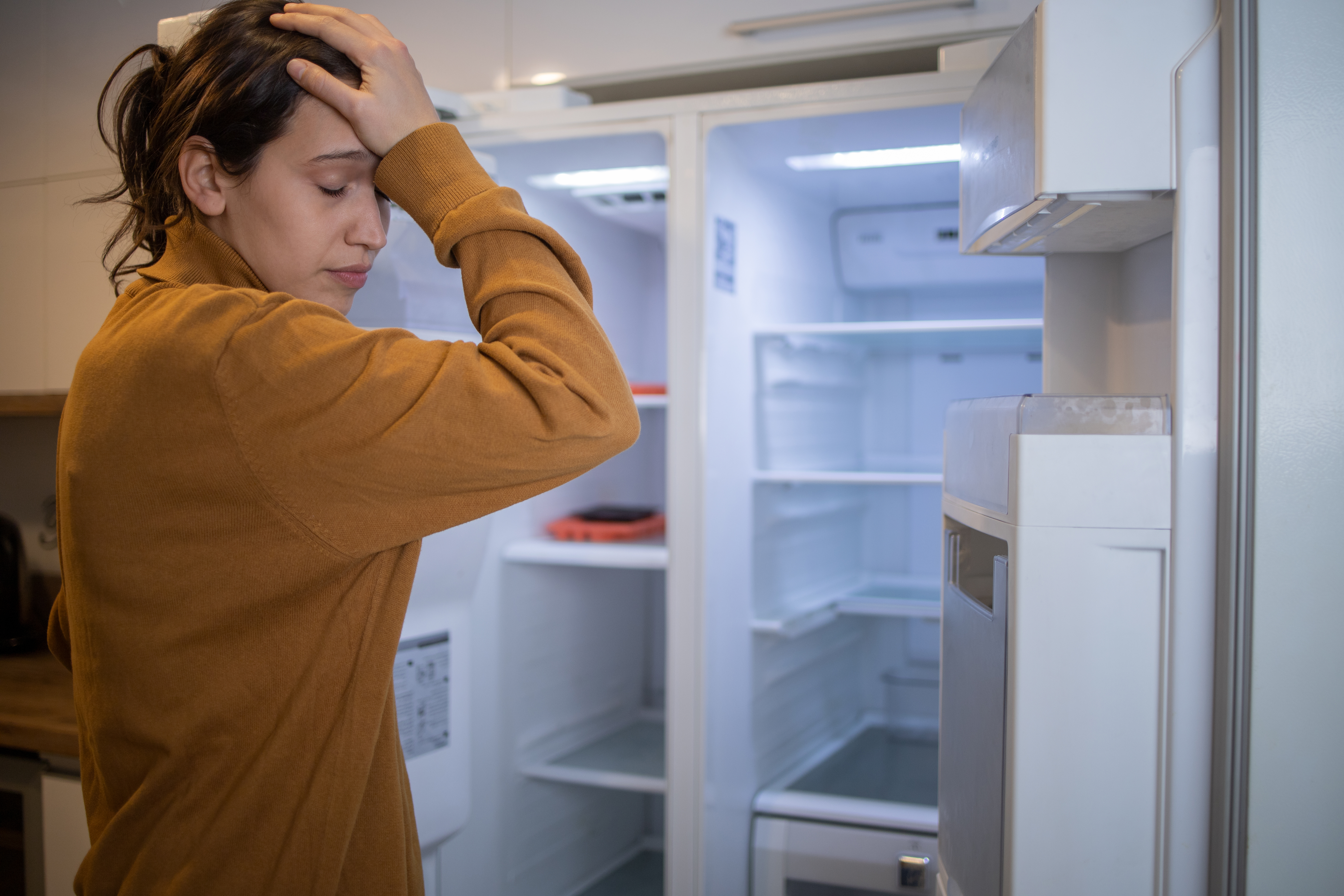 Réfrigérateur vide | Source : Getty Images