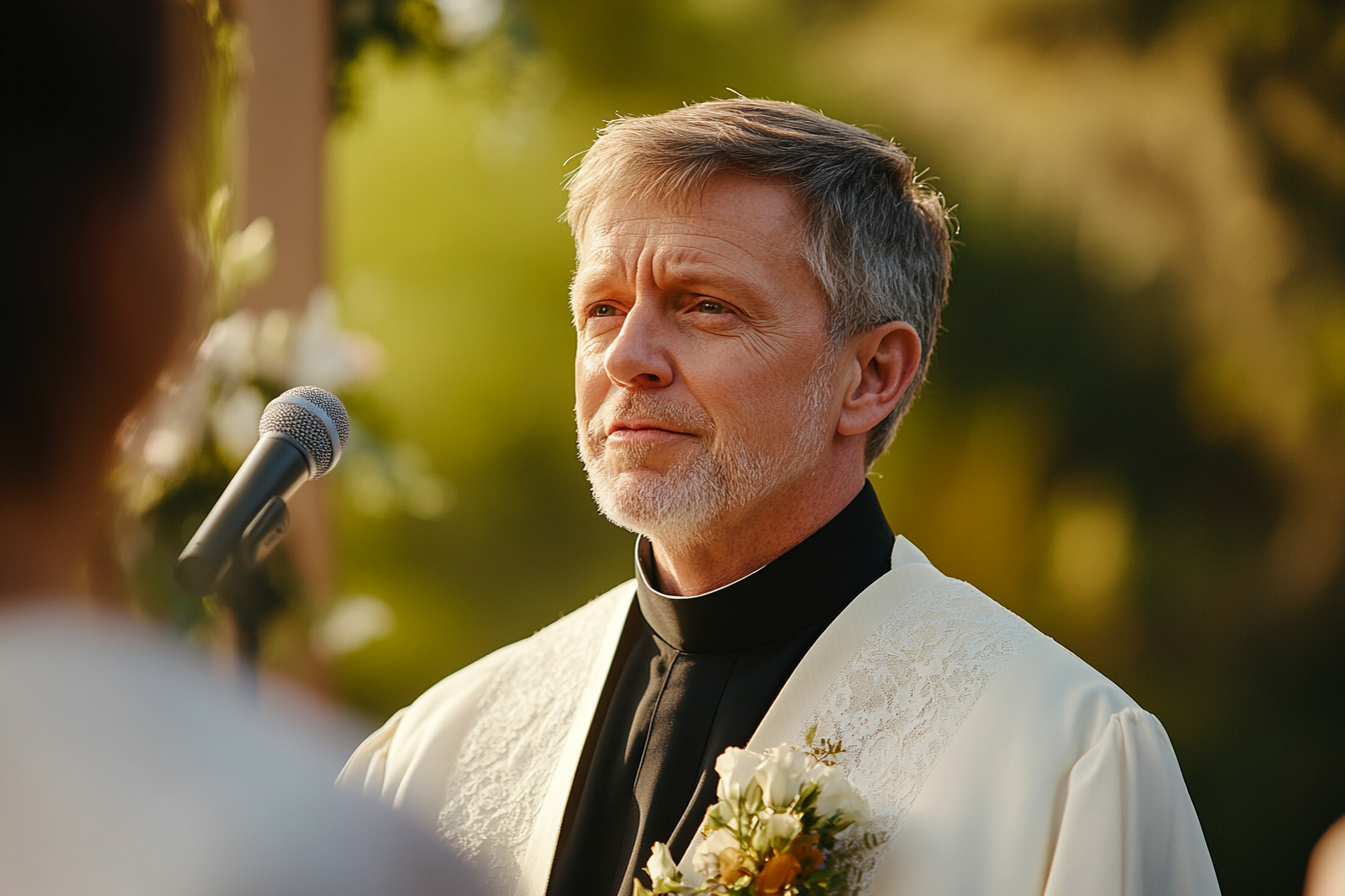 Un officiant | Source : Midjourney