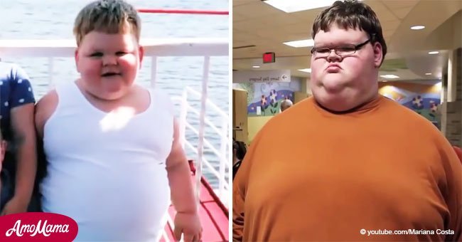 Cet adolescent de 15 ans pesait plus de 320 kilos mais en l'espace d'un an, il s'est transformé de manière incroyable
