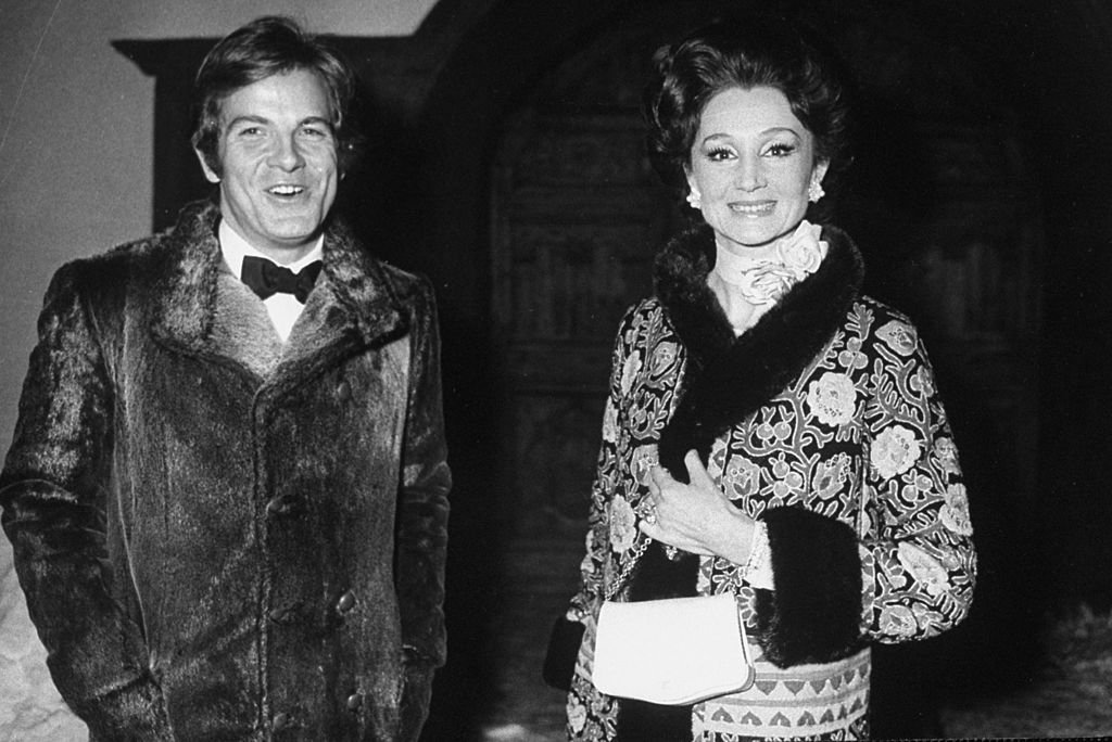 Massimo Gargia et la vicomtesse Jacqueline De Ribes le 1er janvier 1970. | Photo : Getty Images