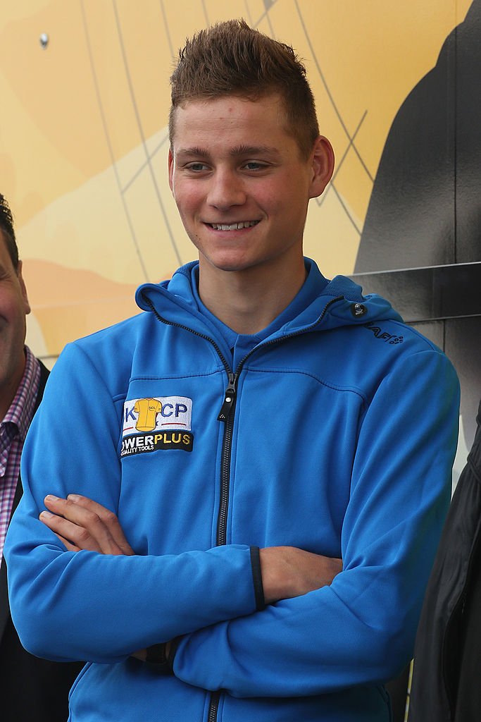 Mathieu van der Poel, champion du monde sur route et en cyclo-cross en junior | Getty Images