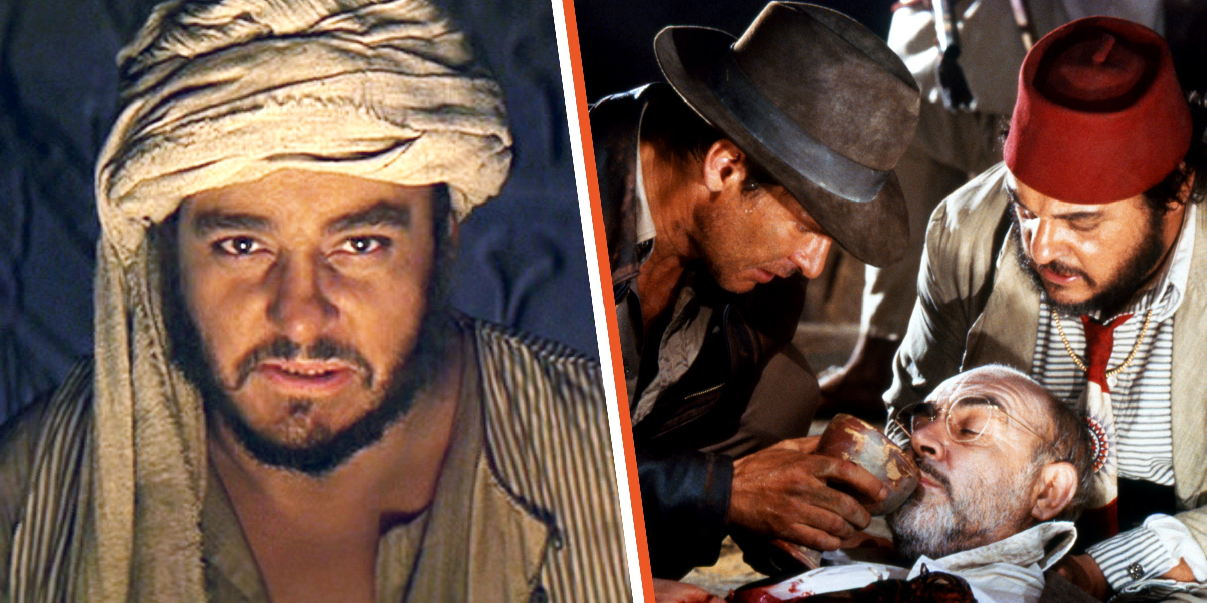 John Rhys-Davies dans le rôle de Sallah dans les films "Indiana Jones" | Source : Getty Images