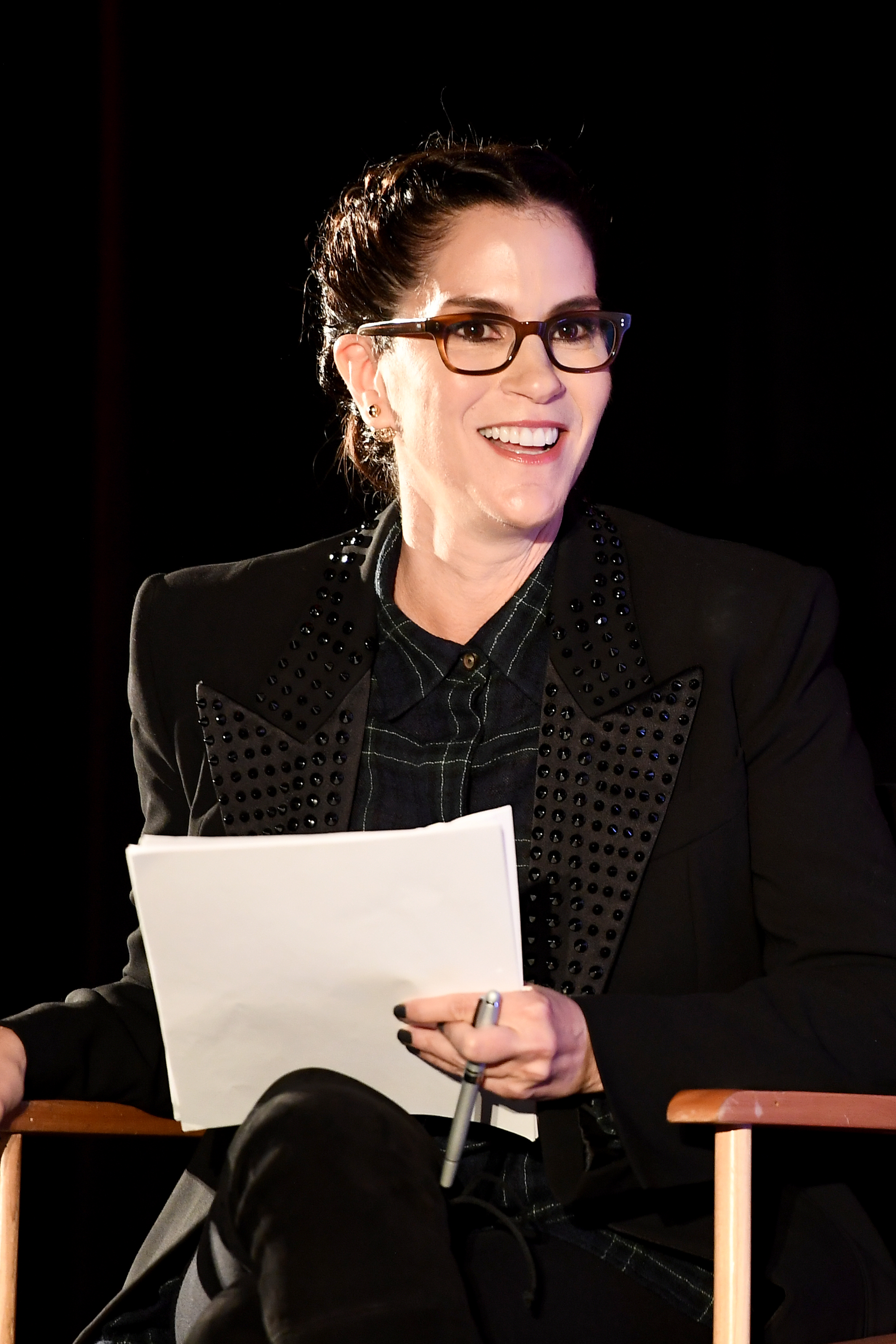 Jami Gertz assiste à l'événement Hawks Means Business Chat en partenariat avec "What Men Want" à Atlanta, Géorgie, le 19 janvier 2019 | Source : Getty Images