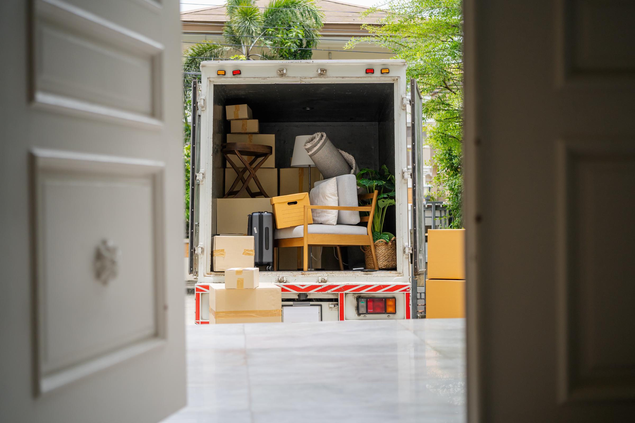 Un camion de déménagement | Source : Shutterstock
