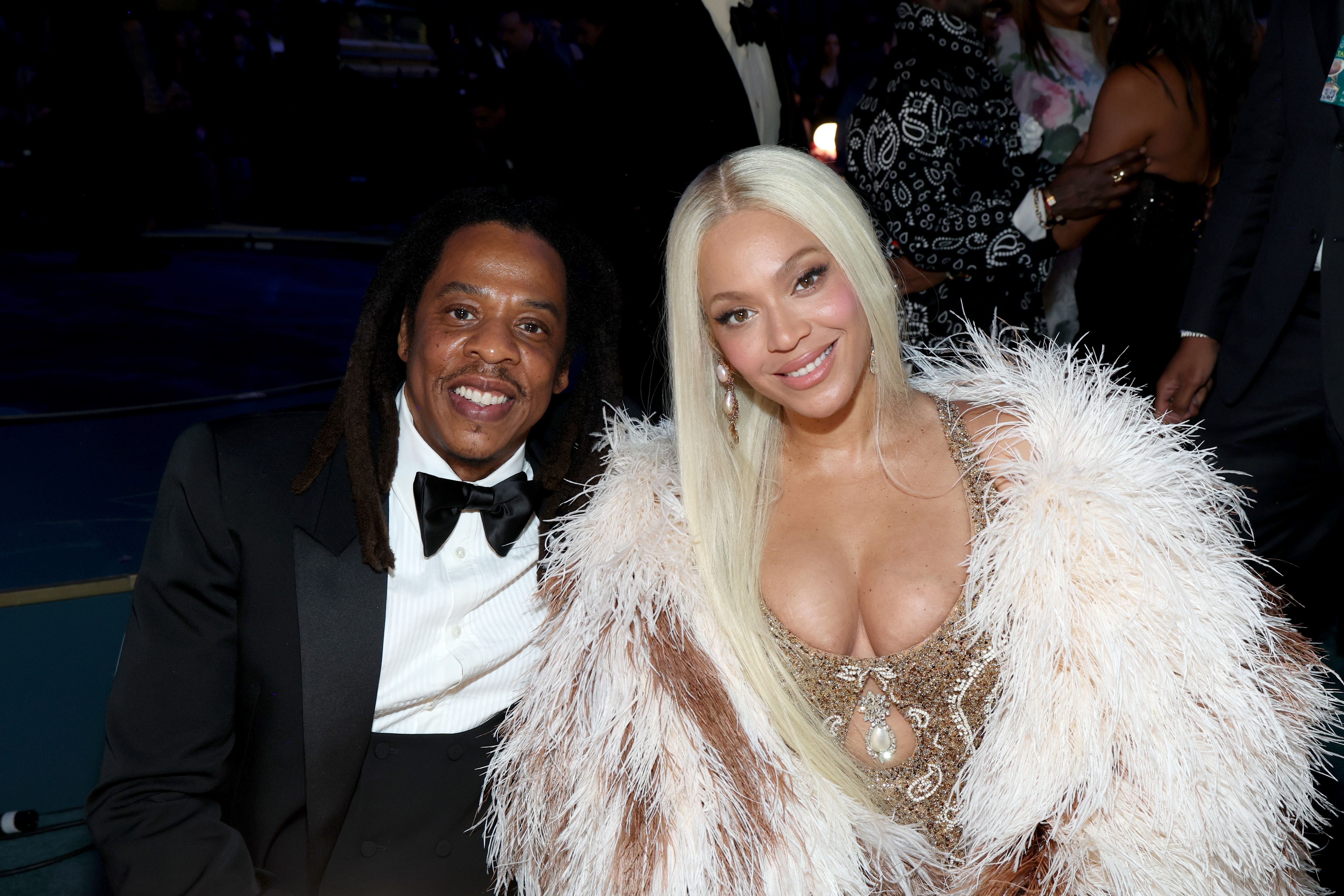 Jay-Z et Beyoncé lors de la 67e cérémonie annuelle des Grammy Awards au Crypto.com Arena le 2 février 2025 à Los Angeles, Californie. | Source : Getty Images
