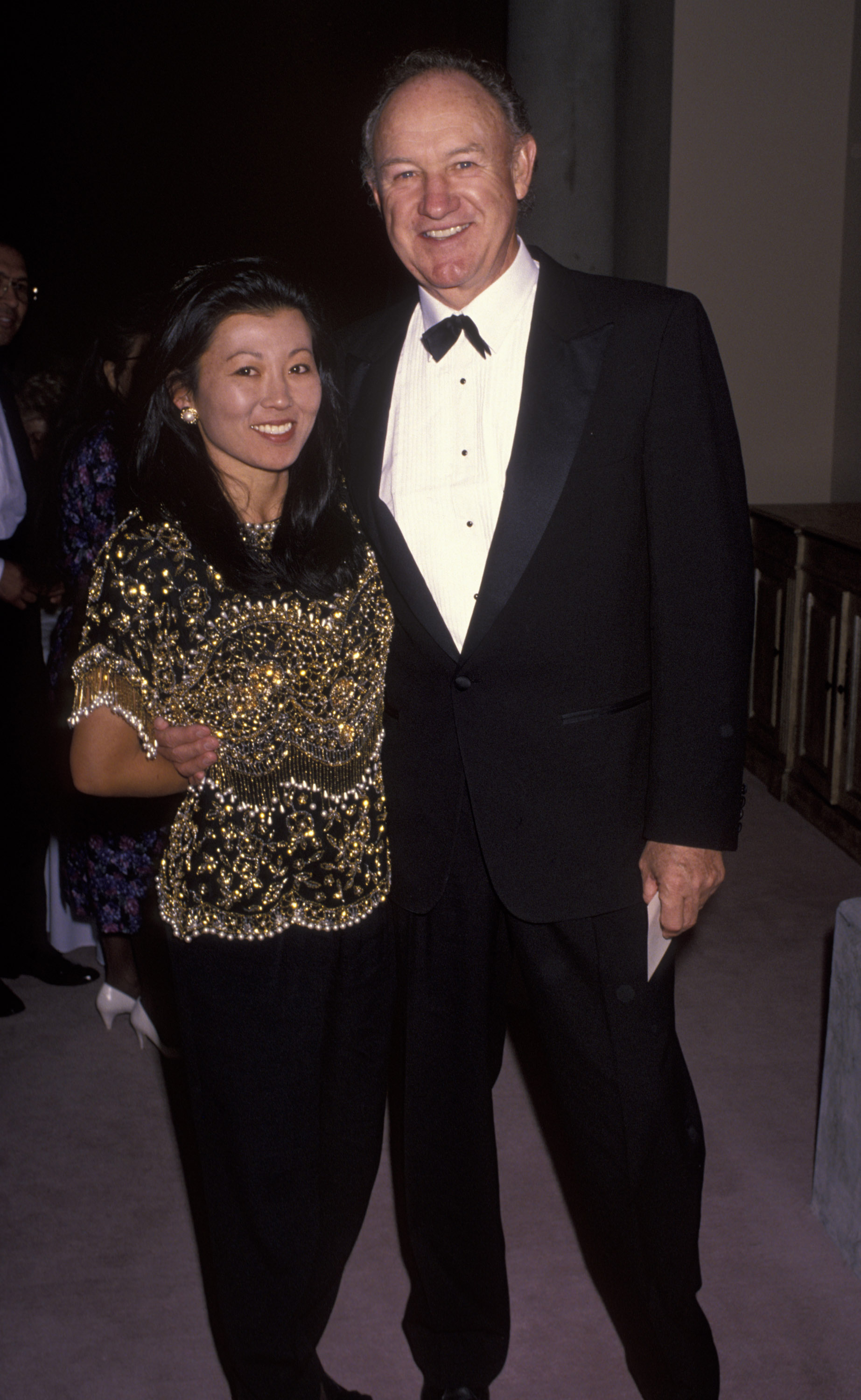 L'acteur Gene Hackman et sa femme Betsy Hackman assistent au Mission Hills Pro-Celebrity Sports Invitational le 30 novembre 1991, à Rancho Mirage à Los Angeles, Californie | Source : Getty Images