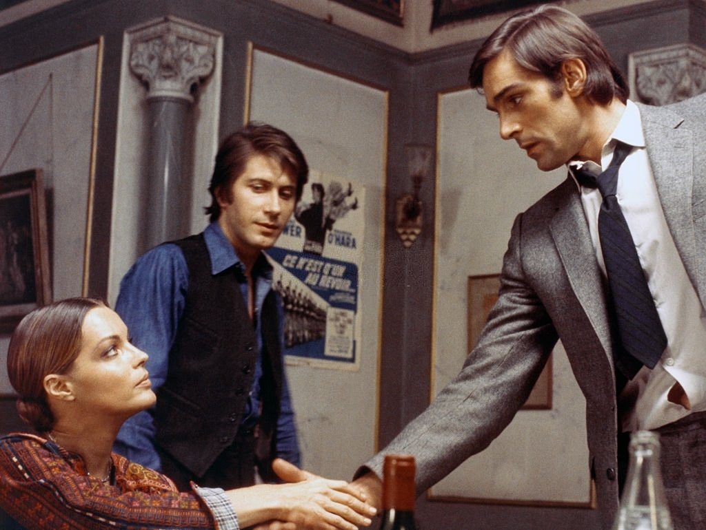 Jacques Dutronc Romy Schneider sur le tournage de "l'Important c'est d'aimer", écrit et réalisé par le Polonais Andrzej Zulawski. | Photo : Getty Images