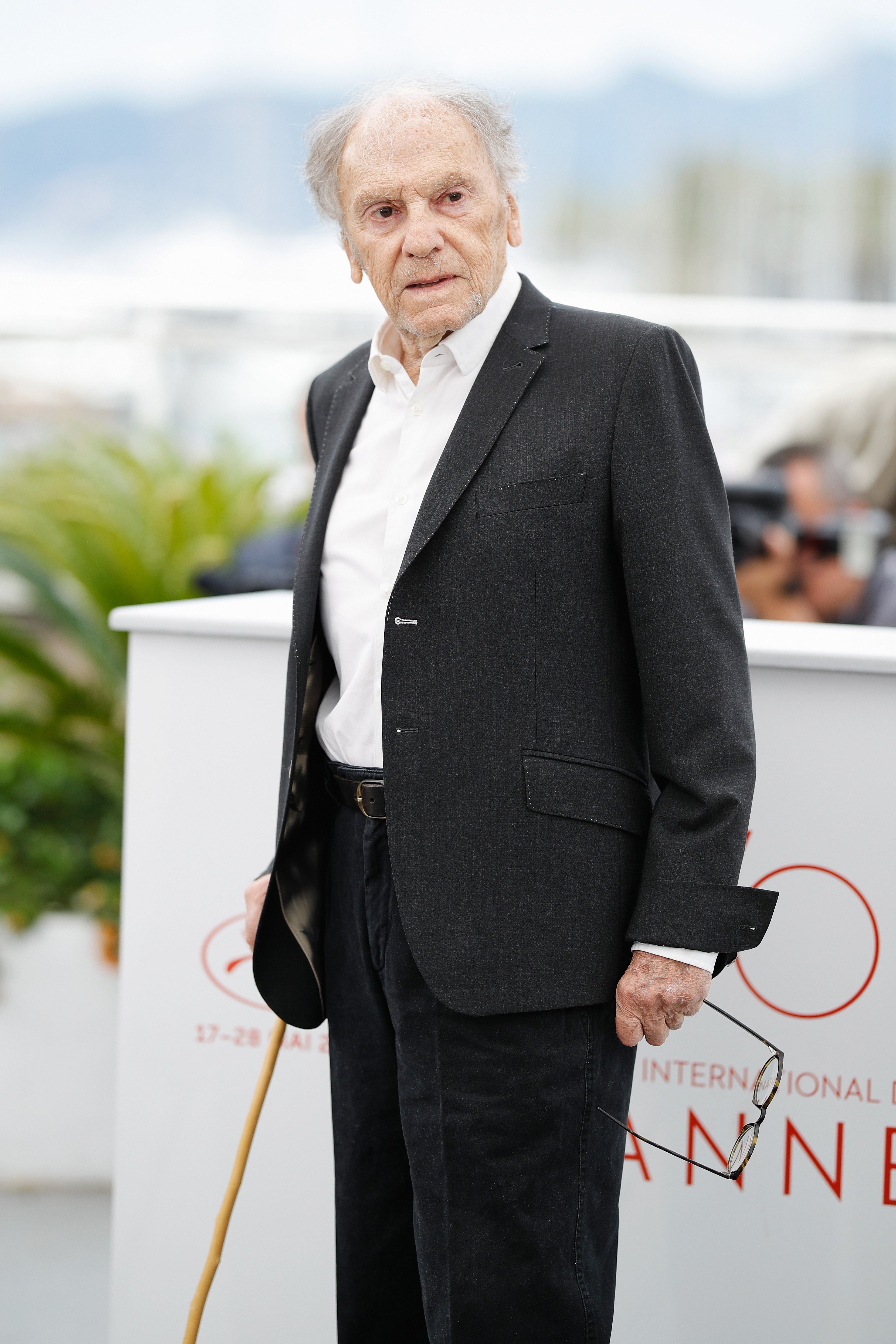 Jean-Louis Trintignant assiste au photocall de "Happy End" lors du 70e Festival de Cannes au Palais des Festivals le 22 mai 2017 à Cannes, France. | Source : Getty Images